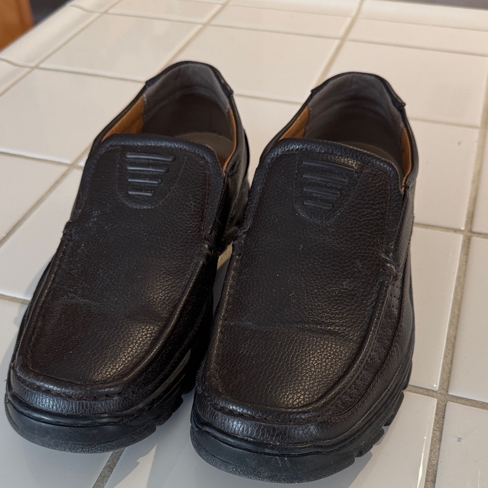 XRAY Brown slip on Leather Loafers 10 M 🐈‍⬛